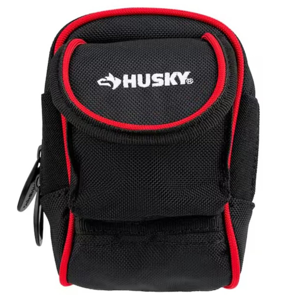Husky 4.5 in. Clip On Tool Belt Pouch